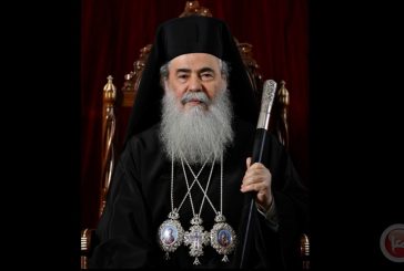 وصول بطريرك الروم الأرثوذكس إلى بيت لحم استعدادا لقداس منتصف الليل