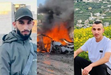 شهيدان و 3 إصابات جراء قصف الاحتلال لمركبة في مخيم نور شمس