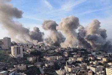 شاهد- قوات الاحتلال تفجر عددا كبيرا من المنازل في جنين