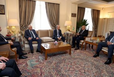 مصطفى يبحث مع أبو الغيط تطورات الأوضاع في فلسطين وجهود إغاثة أهلنا في غزة