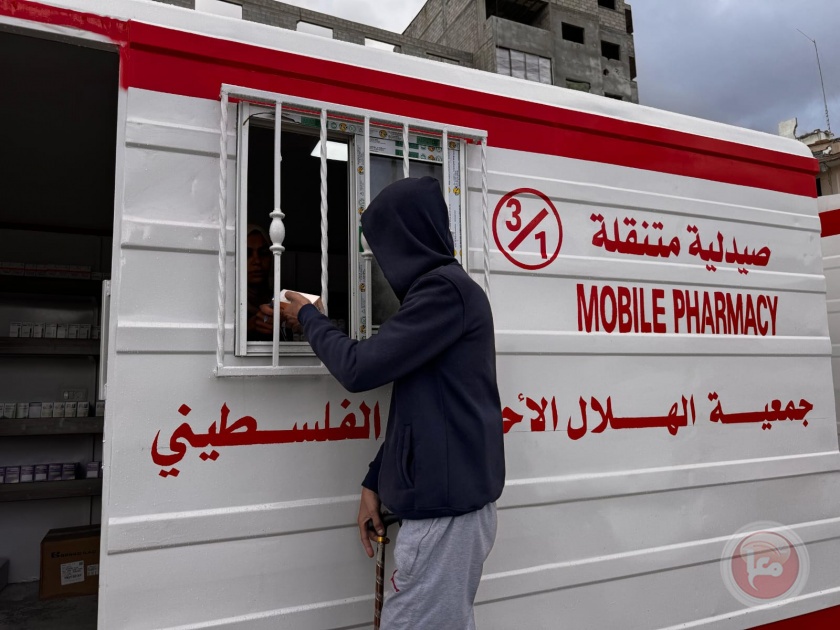 مستشفى الهلال الأحمر الميداني في مدينة غزة يستقبل عشرات المرضى في يومه الأول