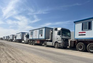 حكومة غزة تنفي دخول بيوت متنقلة للإيواء إلى القطاع
