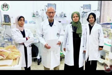 وفاة 3 أطفال بسبب البرد القارس بغزة