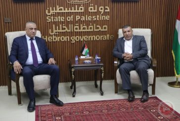 المحافظ دودين يستقبل اللواء البوريني ويطلعه على أوضاع المحافظة