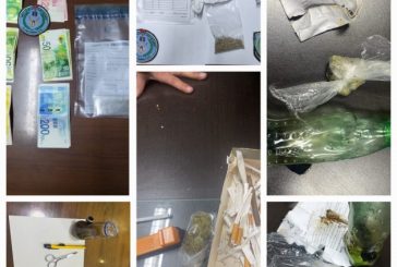 الشرطة تقبض على 14 شخصا من مروجي ومتعاطي المخدرات في الخليل