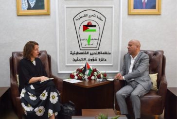 أبو هولي أولوياتنا تمكين الاونروا للقيام بدورها وزيادة الدعم المالي لها