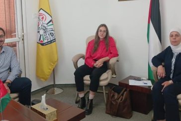 دلال سلامة تستقبل مدير مؤسسة فريدريش إيبرت الألمانية