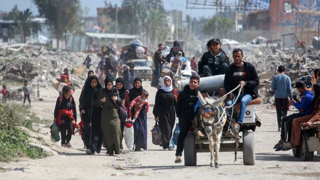الأونروا: نزوح 124 ألف شخص خلال أيام في غزة