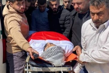 تشييع جثمان الشهيد أحمد صلاح ببلدة كفر دان