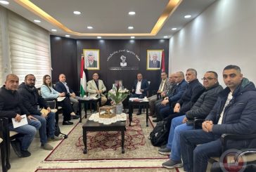 مدير وحدة دعم المفاوضات يلتقي رئيس هيئة مقاومة الجدار والاستيطان لبحث سبل التعاون المشترك