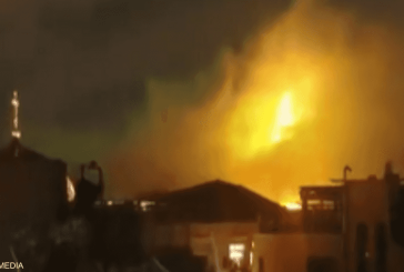 حريق بالقرب من كنسية القيامة في القدس المحتلة