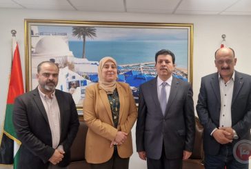 غنام تُعزي السفير التونسي باستشهاد فارس الذي ارتقى لدى رفعه علم فلسطين