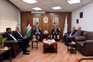 التميمي يلتقي إتحاد الغرف التجارية الصناعية الزراعية وأعضاء غرفة تجارة وصناعة الخليل