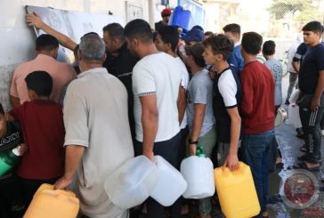 أزمة عطش كبيرة بغزة بعد توقف خط مياه رئيسي عن العمل