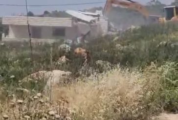 الاحتلال يهدم منزلين في قرية اسكاكا شرق سلفيت