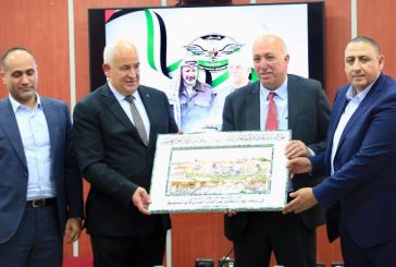 اللواء إياد الأقرع يتسلم قيادة جهاز الأمن الوقائي خلفاً للواء عبد القادر التعمري