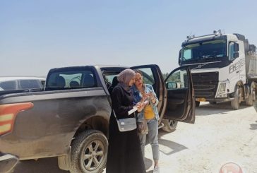نابلس: إعادة شاحنة إسرائيلية محملة بالنفايات بعد ضبطها في حوارة