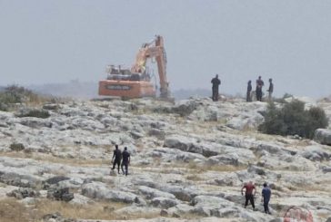 مستوطنون يجرفون أراض في سرطة غرب سلفيت