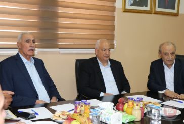 صور- قادة ومدراء الامن الفلسطيني يجتمعون في الخليل