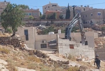 الاحتلال يهدم منزلا جنوب الخليل