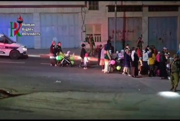 مسيرة للمستوطنين وسط الاحياء الفلسطينية في الخليل