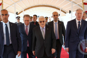 الرئيس يجتمع مع نظيره اللبناني ويبحثان عدة ملفات