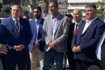محافظ نابلس والسفير الأردني يزوران المستشفى الميداني الأردني
