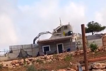 الاحتلال يهدم منزلا في شقبا غرب رام الله