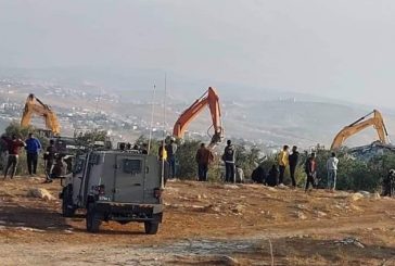 قوات الاحتلال تشرع بمسح أراض شرق بيت لحم