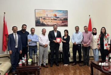 سفارة فلسطين في الصين تلتقي الوفد الإعلامي الفلسطيني المشارك في دورة 