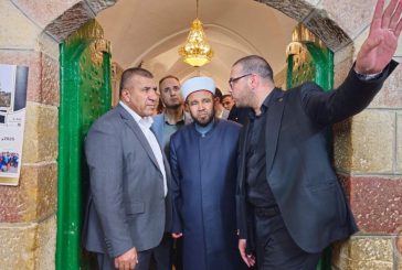 محافظ الخليل ووزير الأوقاف يُحيون ذكرى رأس السنة الهجرية في الحرم الإبراهيمي