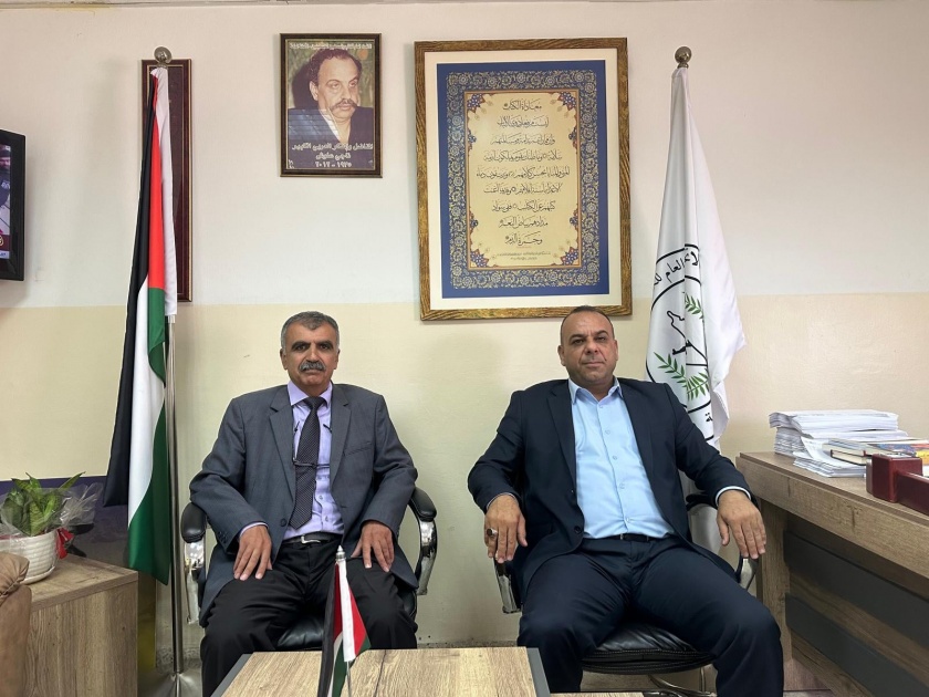 الشاعران مراد السوداني ومحمد شريم يبحثان تعزيز التعاون بين اتحاد الكتاب ومنبر أدباء بلاد الشام