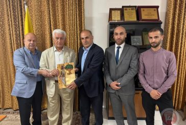 مركز إنماء الفلسطيني يكرّم القائد الوطني عباس زكي تقديرًا لعطائه الوطني