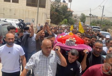يطا تودع جثماني الشهيدين الفتى حوشية وابو رجب