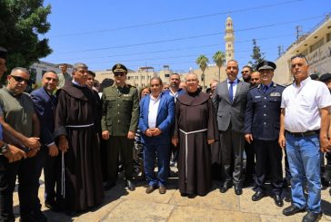 بيت لحم تستقبل حارس الأراضي المقدسة الجديد (صور)