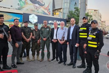 اعضاء من اللجنة الرئاسية للسلم الاهلي ورجال أعمال يشيدون بقوى الامن