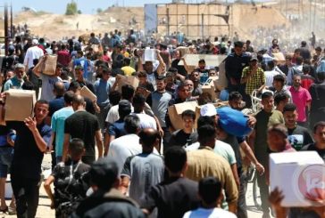 استشهاد 21 مواطنا نتيجة اطلاق الغازات على المجوعين جنوب القطاع
