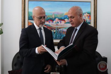 الوزير حمدان يبحث مع السفير البرازيلي التواصل الثقافي بين فلسطين والبرازيل