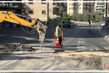 الشرطة تؤمّن طواقم كهرباء القدس خلال أعمال تمديد خطوط في بيت لحم