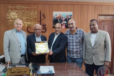 الاتحاد العام لعمال فلسطين يكرم الاتحاد العام لنقابات عمال مصر لدعمه الكامل للقضية الفلسطينية