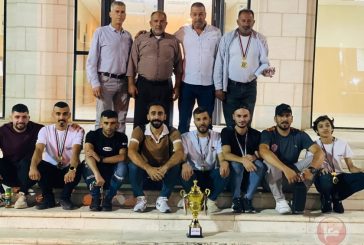 فريق الجعبري بطلا لكأس قائد القوات لعائلات محافظة الخليل