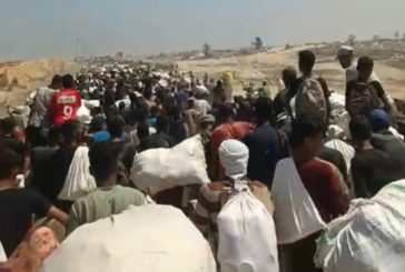 فوضى التوزيع تحرم آلاف الجوعى من المساعدات في غزة