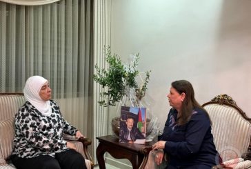 خلال زيارتها منزله- غنام: مروان البرغوثي سيبقى عنواناً للحرية