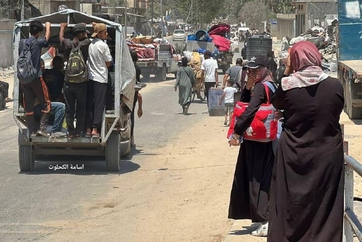 بلدية دير البلح: لا توجد بقعة واحدة على استيعاب أي خيمة نزوح جديدة