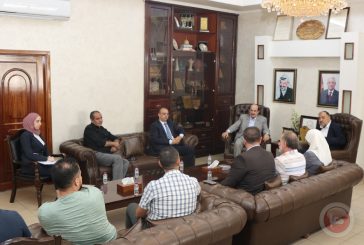 بلدية الخليل تستقبل مستشار الصندوق العربي للإنماء الاقتصادي والاجتماعي