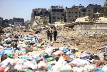 تراكم النفايات قنبلة صحية موقوتة تهدد حياة النازحين