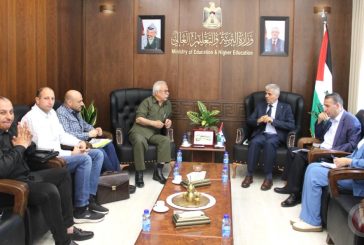 برهم يبحث مع وفدٍ من اتحاد جرحى فلسطين تعزيز التعاون المشترك
