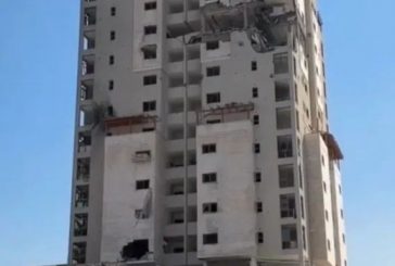 جيش الاحتلال يدمر المجمع الإيطالي بمدينة غزة