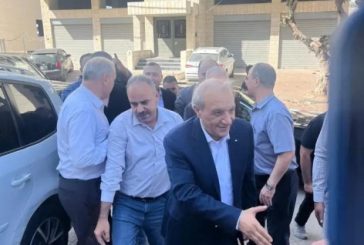رئيس المخابرات العامة الوزير ماجد فرج ووفد رفيع من قيادة الجهاز في ضيافة إقليم حركة فتح بجبل النار