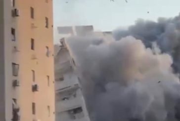 إسرائيل تقصف برجا مدنيا جديدا في مدينة غزة